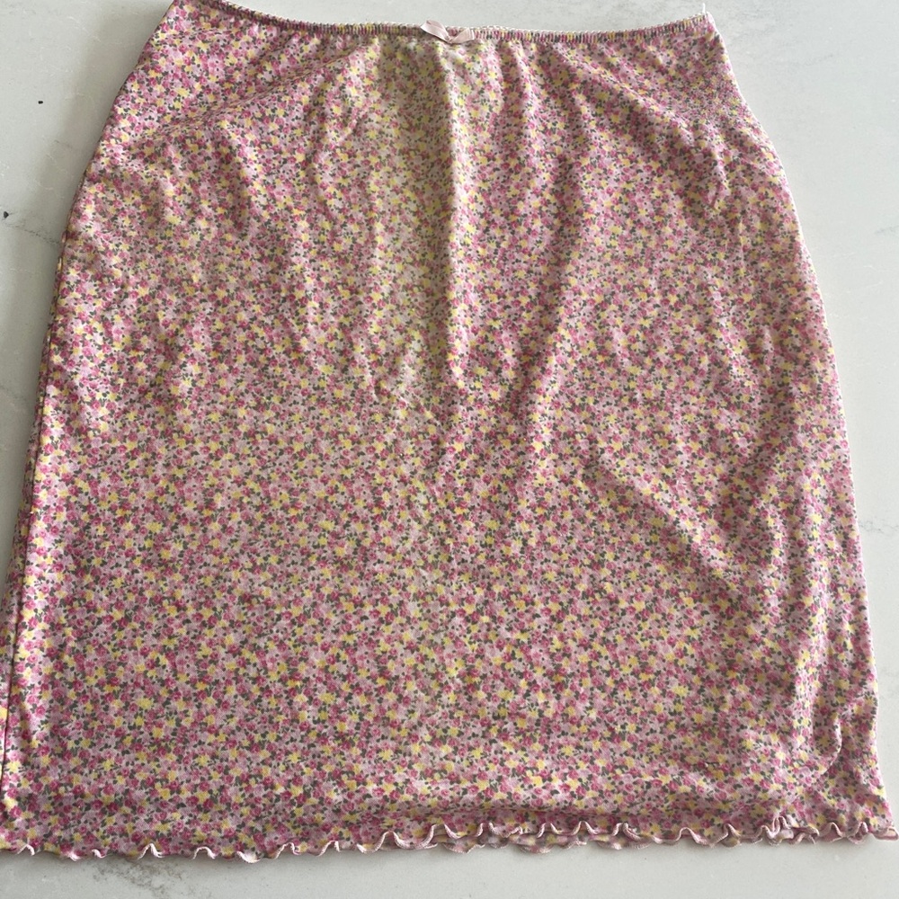 No Boundaries Floral Multi-Color Midi Skirt